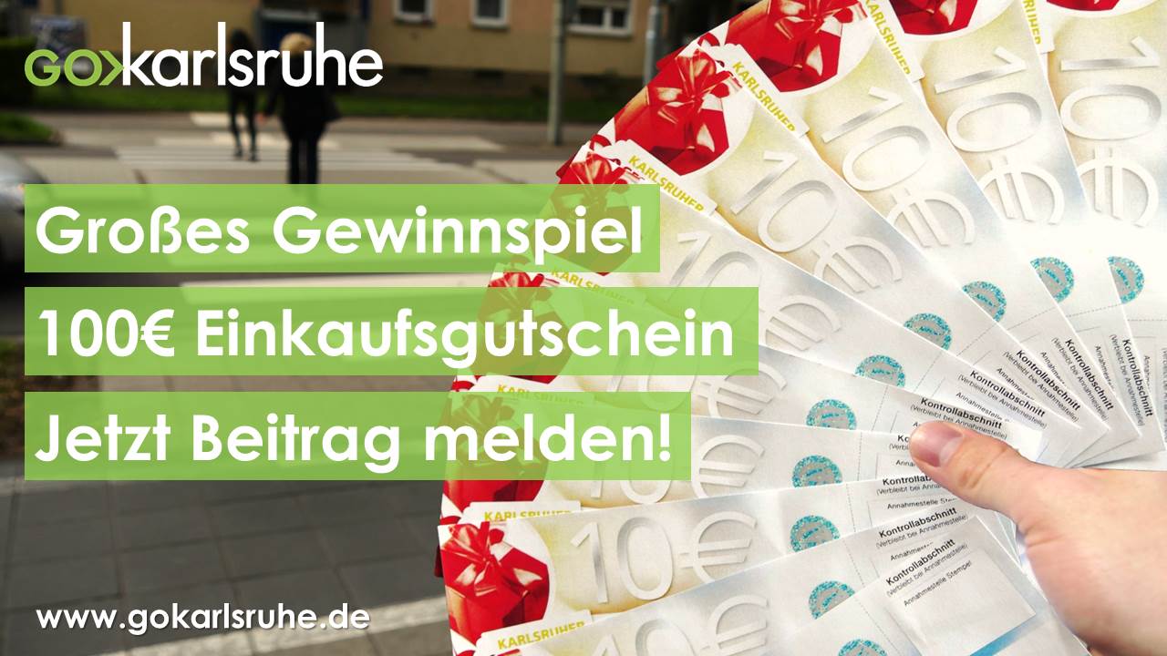 Großes GO Karlsruhe Gewinnspiel!